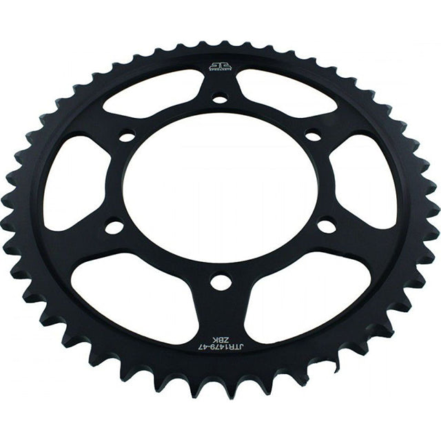 Corona de Acero 47 Dientes Zinc Negro JTR1479 JT Sprockets JTR1479.47ZBK