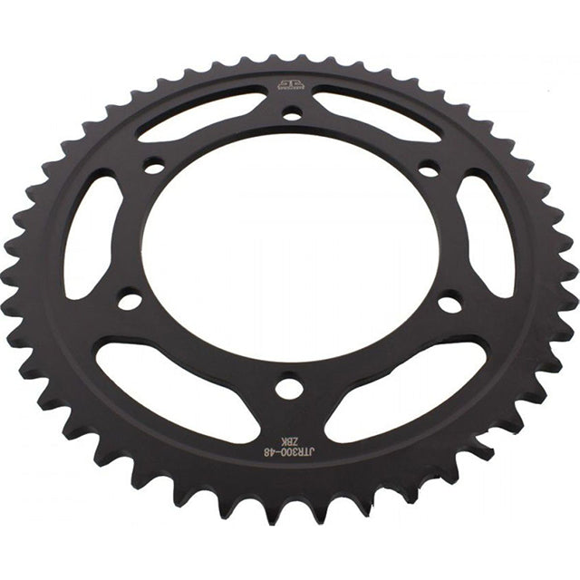 Corona de Acero 48 Dientes Zinc Negro JTR300 JT Sprockets JTR300.48ZBK