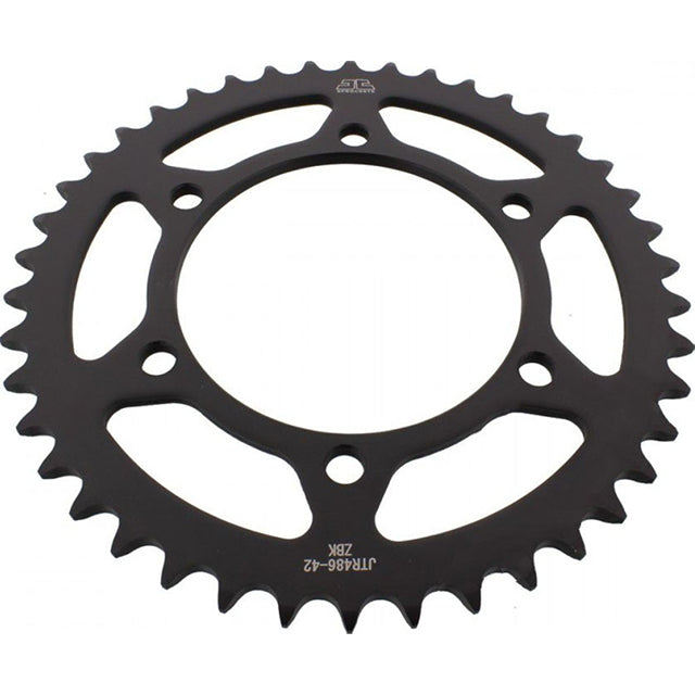 Corona de Acero 45 Dientes Zinc Negro JTR486 JT Sprockets JTR486.45ZBK