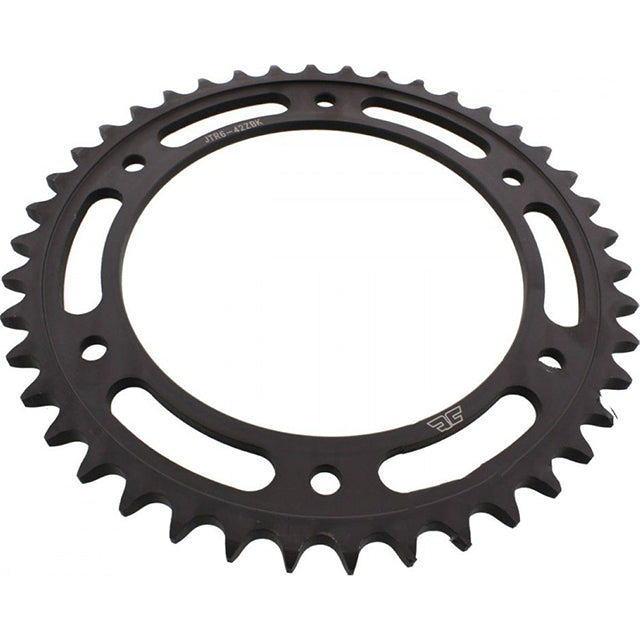 Corona de Acero 42 Dientes Zinc Negro JTR6 JT Sprockets JTR6.42ZBK