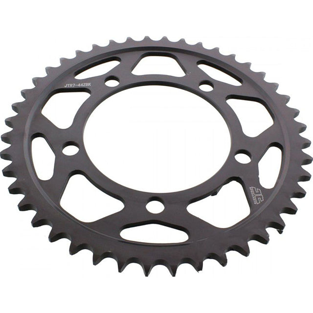 Corona de Acero 44 Dientes Zinc Negro JTR7 JT Sprockets JTR7.44ZBK