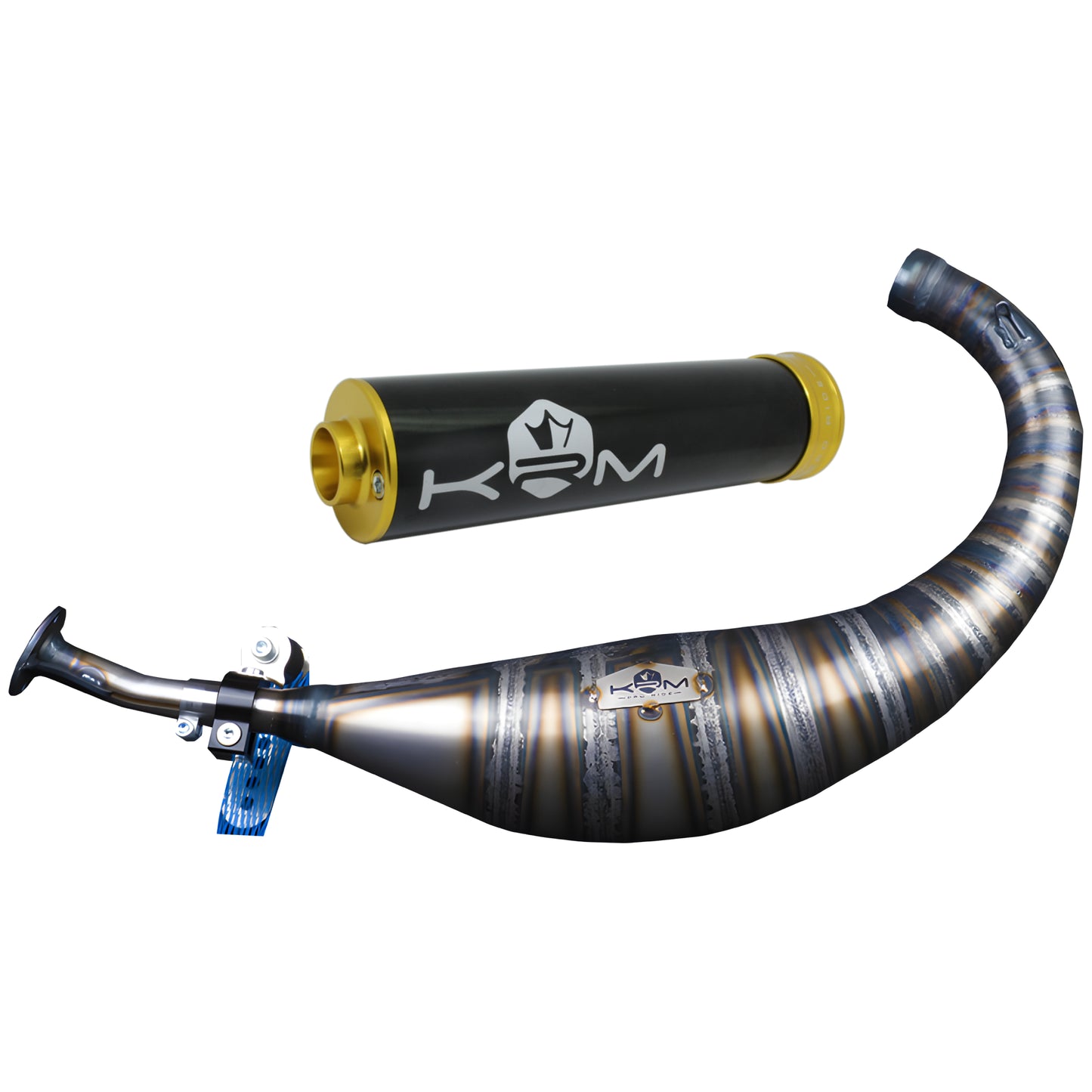 Exhaust KRM 100-115cc Derbi
