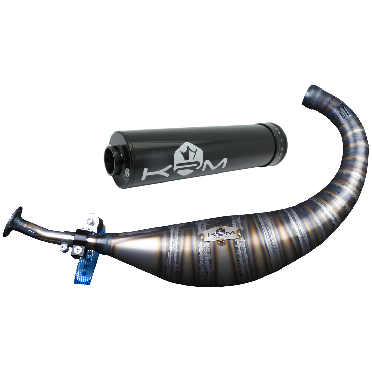 Exhaust KRM 100-115cc Derbi