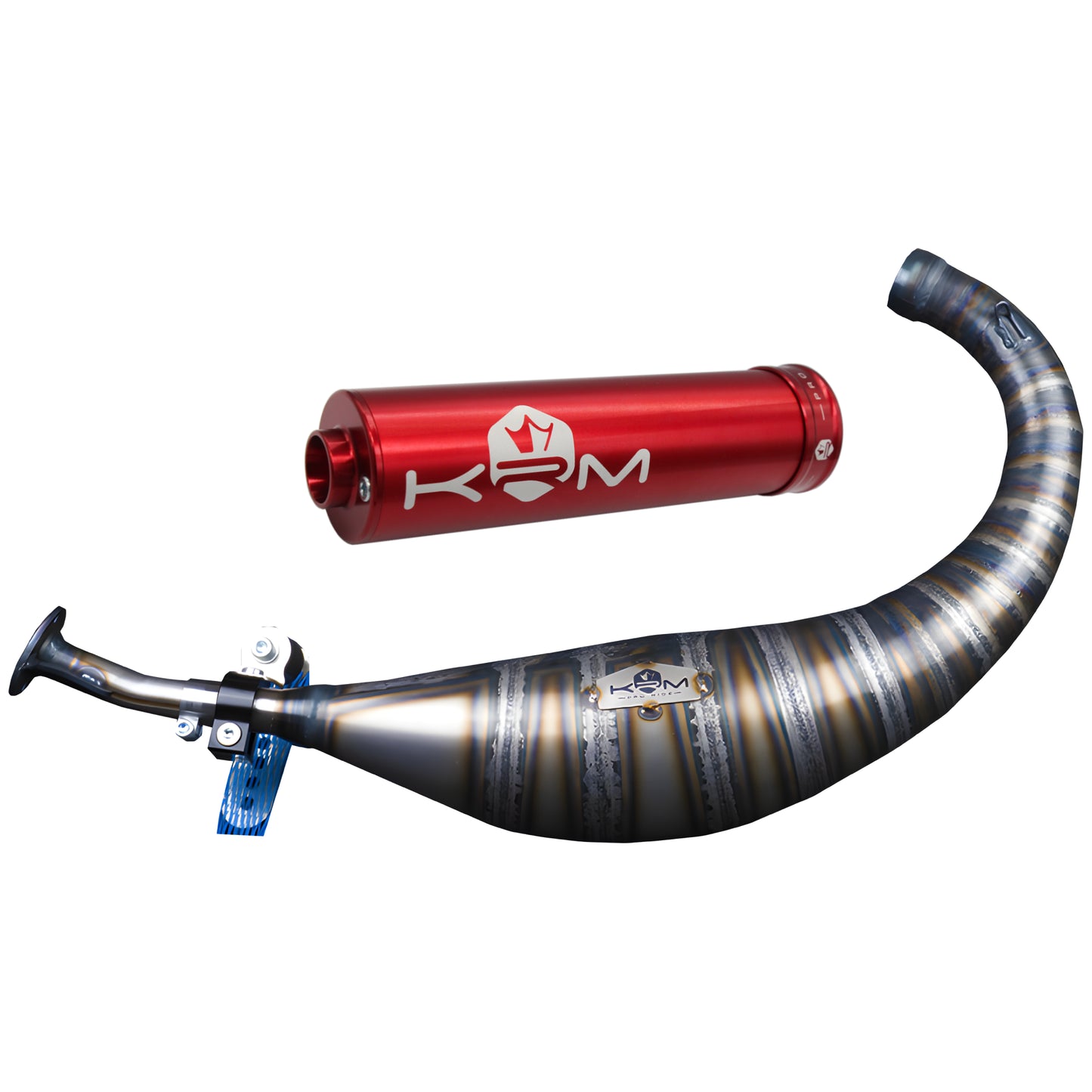 Exhaust KRM 100-115cc Derbi