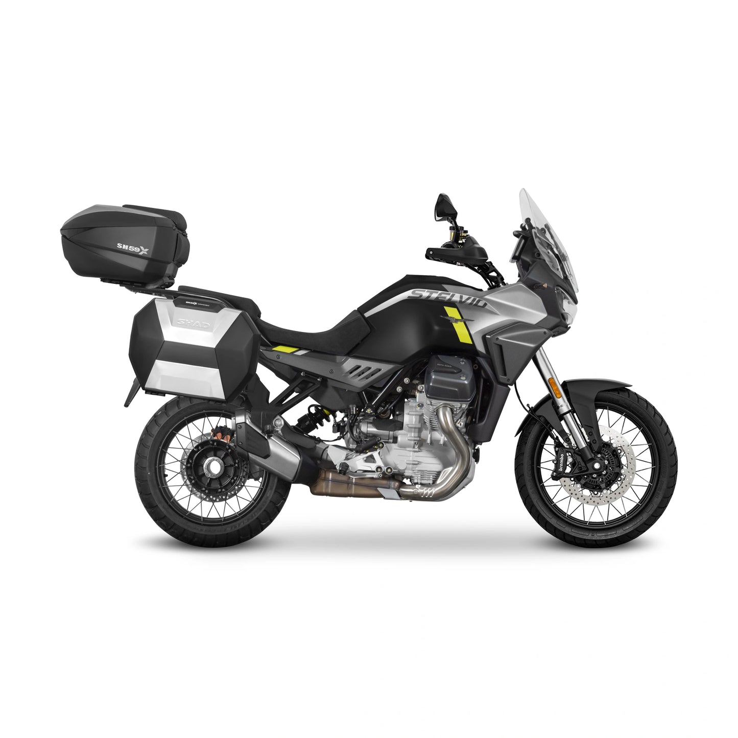 Fixações da mala superior Shad Moto guzzi STELVIO 1000 24-26