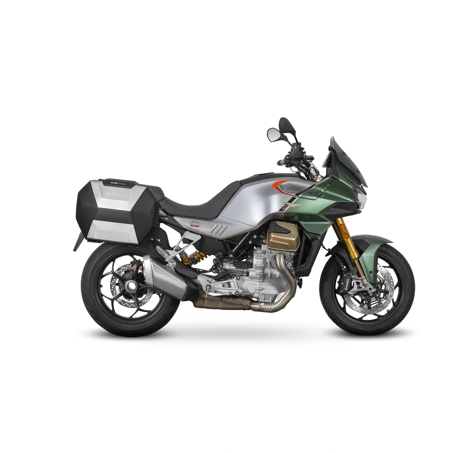 Fixações laterais 3P Shad Moto Guzzi V100 MANDELLO 22-26