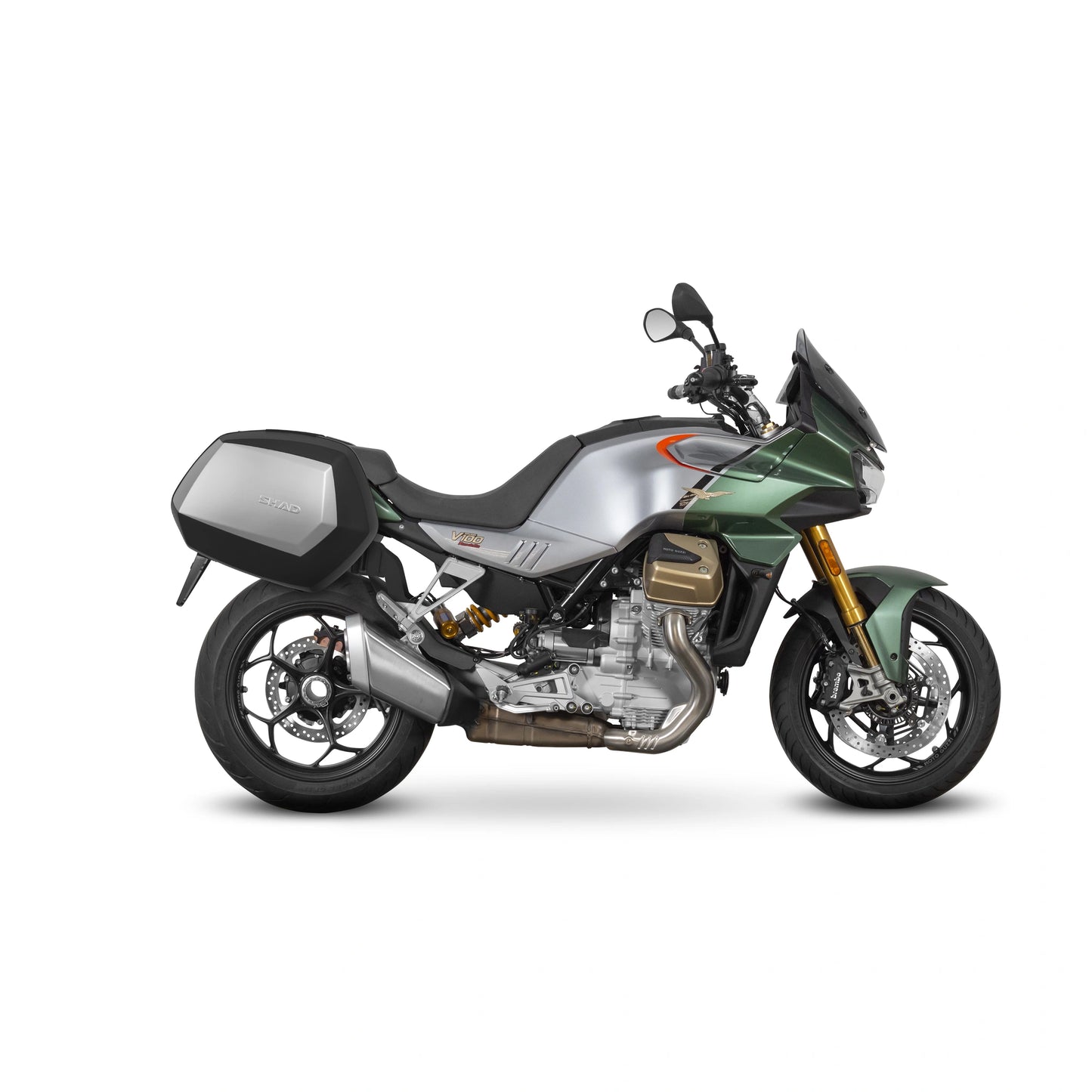 Fixações laterais 3P Shad Moto Guzzi V100 MANDELLO 22-26