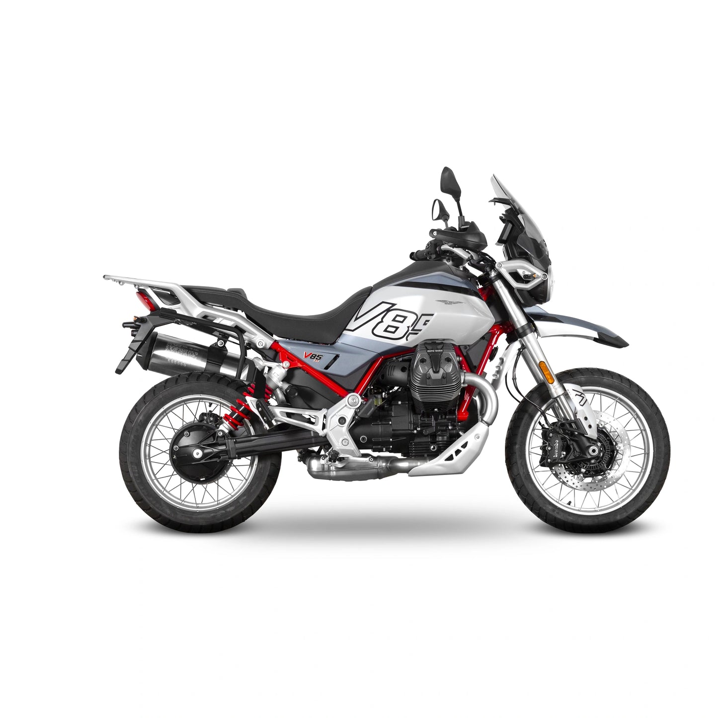 Fixações laterais 3P Shad Moto guzzi V85 TT / V85 TT TRAVEL 24-26