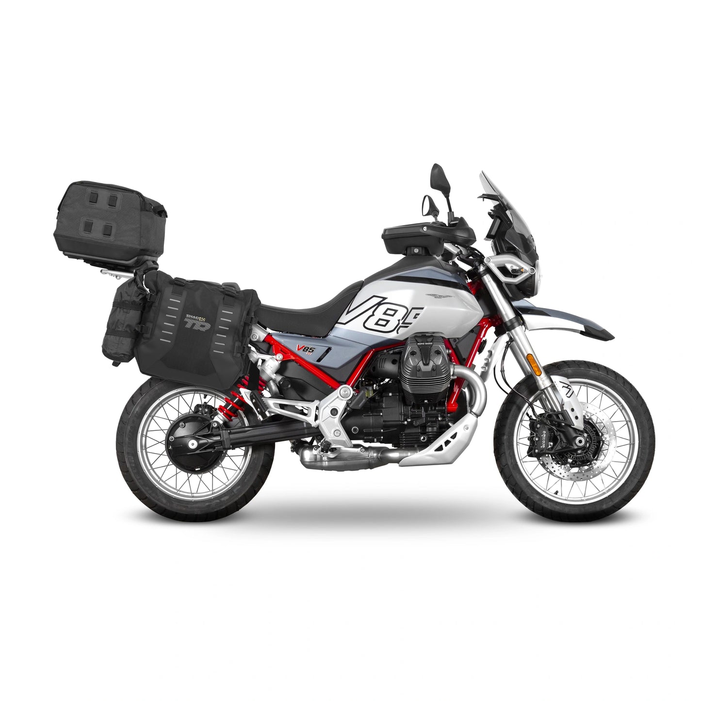 Fixações laterais 3P Shad Moto guzzi V85 TT / V85 TT TRAVEL 24-26