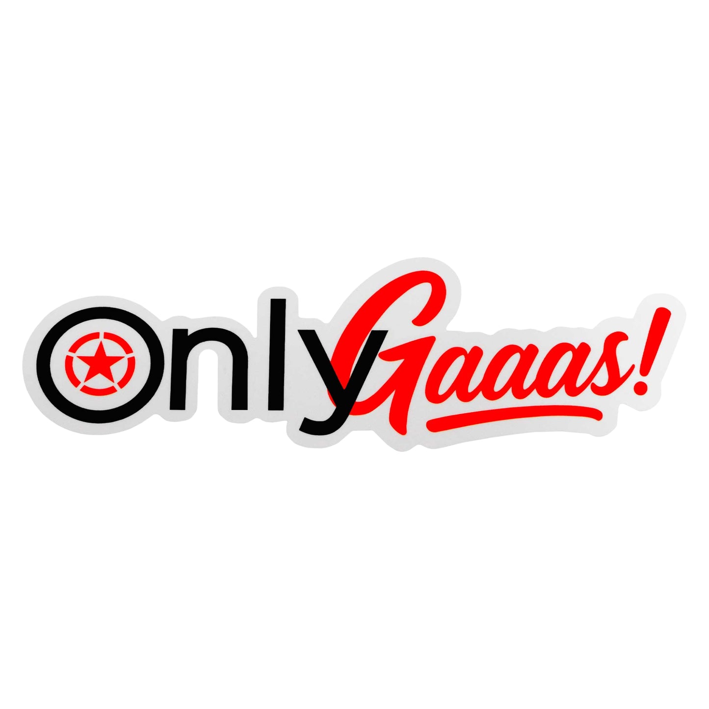 Onlygaaas Motoscoot Sticker