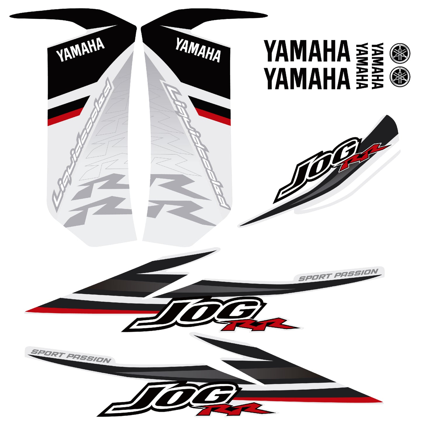 Kit pegatinas Yamaha Jog R/RR tipo original