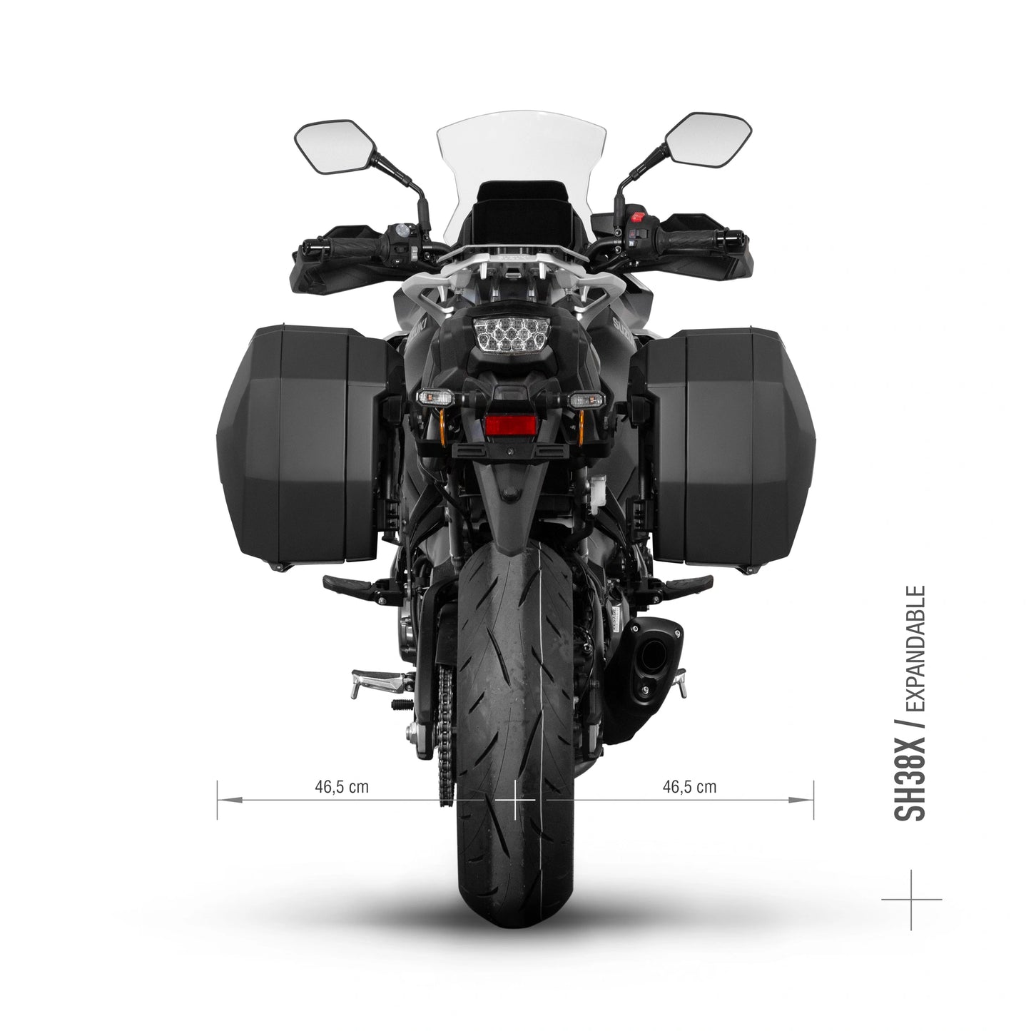 Fixações laterais 3P Shad Suzuki GSX-S1000GX 24-26