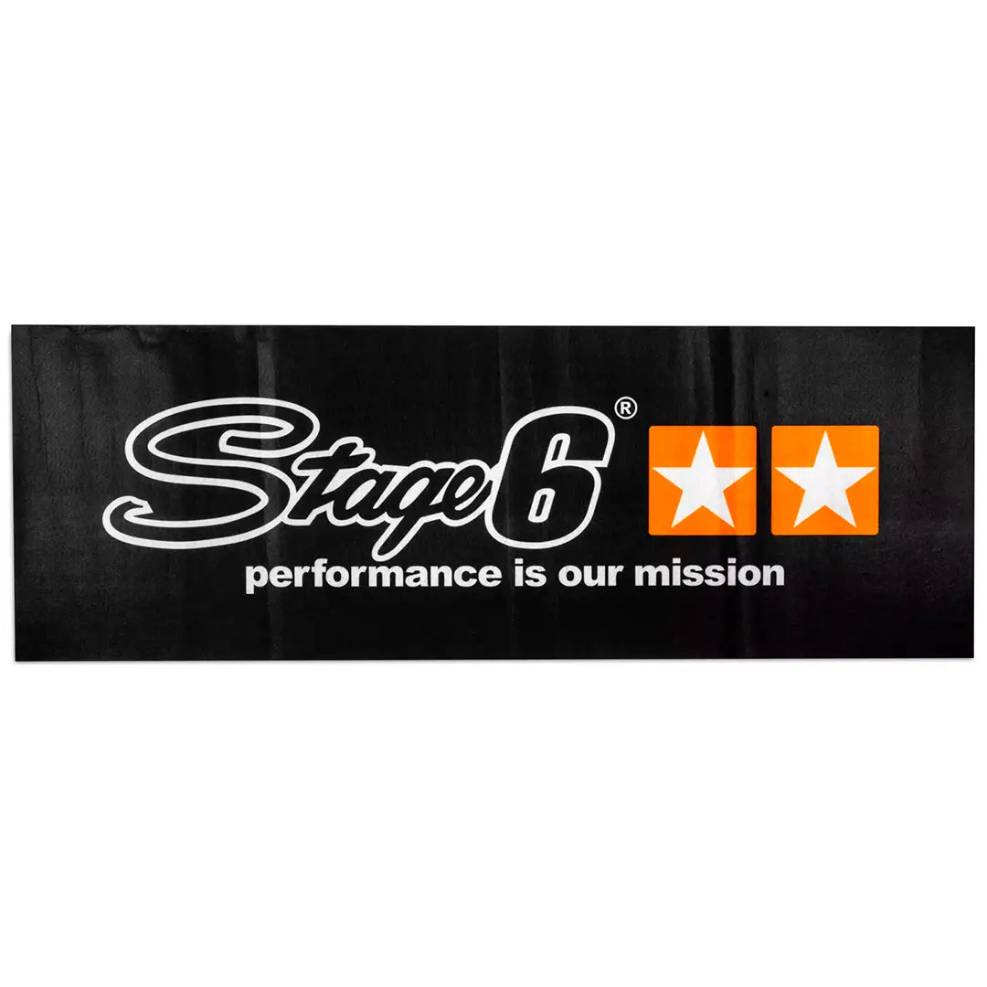 Pancarta Stage6 Performance Is Our Mission - 70x200 cm - Negro