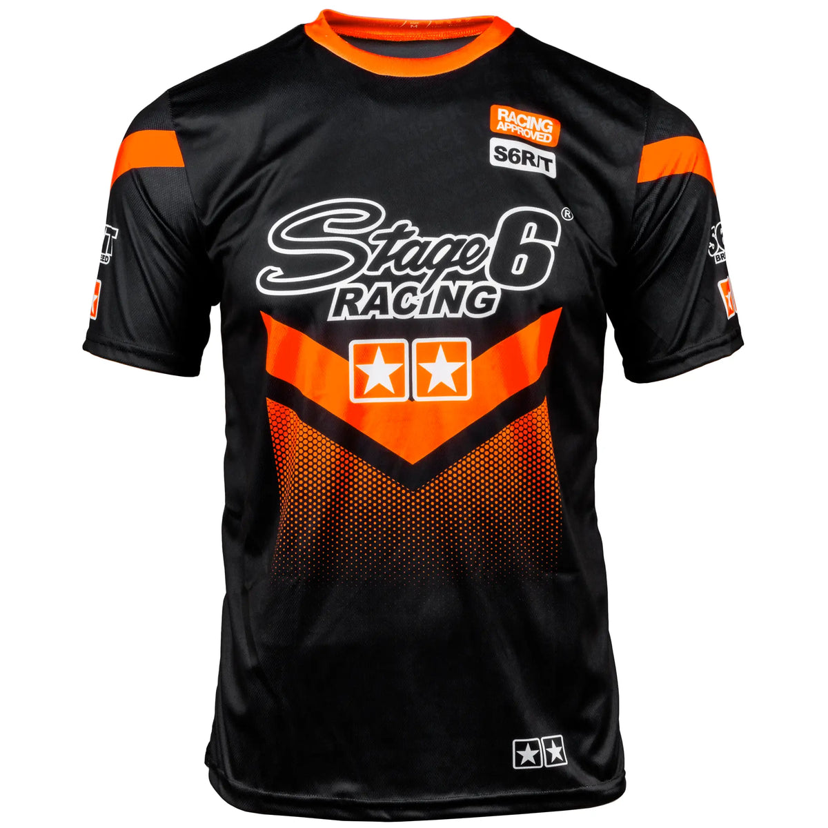Camiseta Stage6 Pure Team - Negro/Naranja