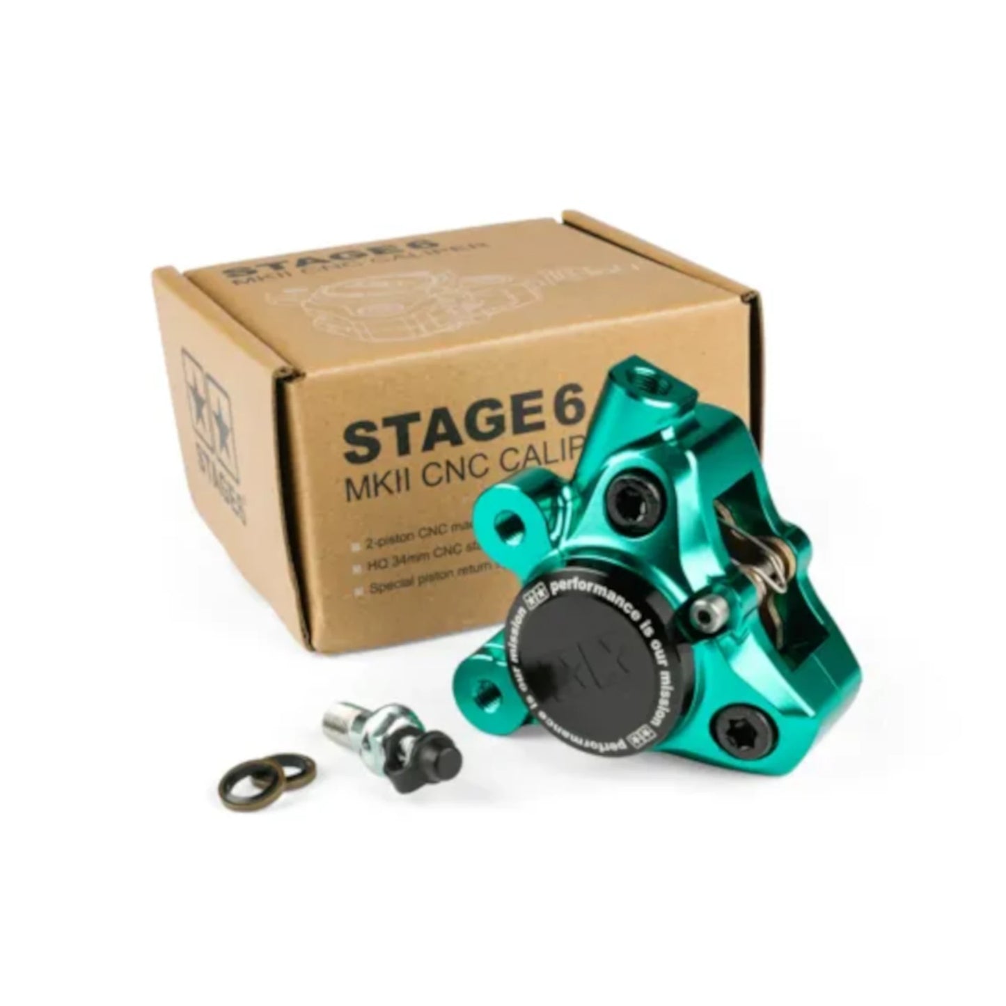 Stage6 CNC front clamp brake Minarelli / Piaggio / Peugeot