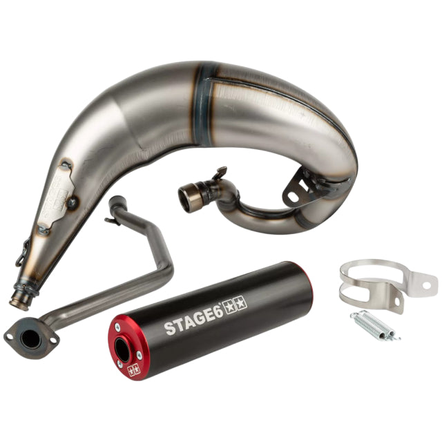 Échappement Stage6 StreetRace 50/70cc Beta RR >2012 / HM / Vent (CE)
