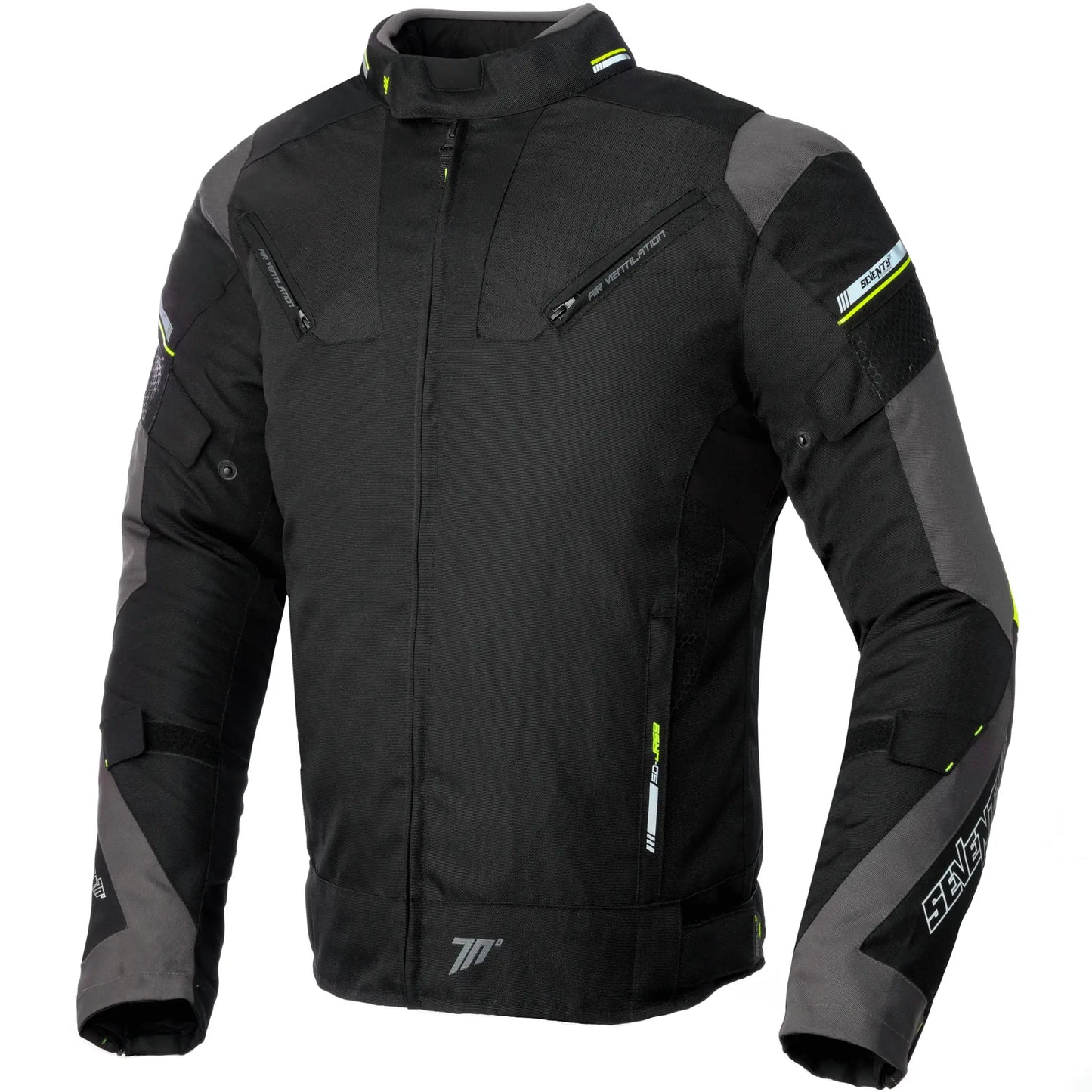 Chaqueta invierno Seventy Degrees SD-JR69 Man - Negro/Amarillo