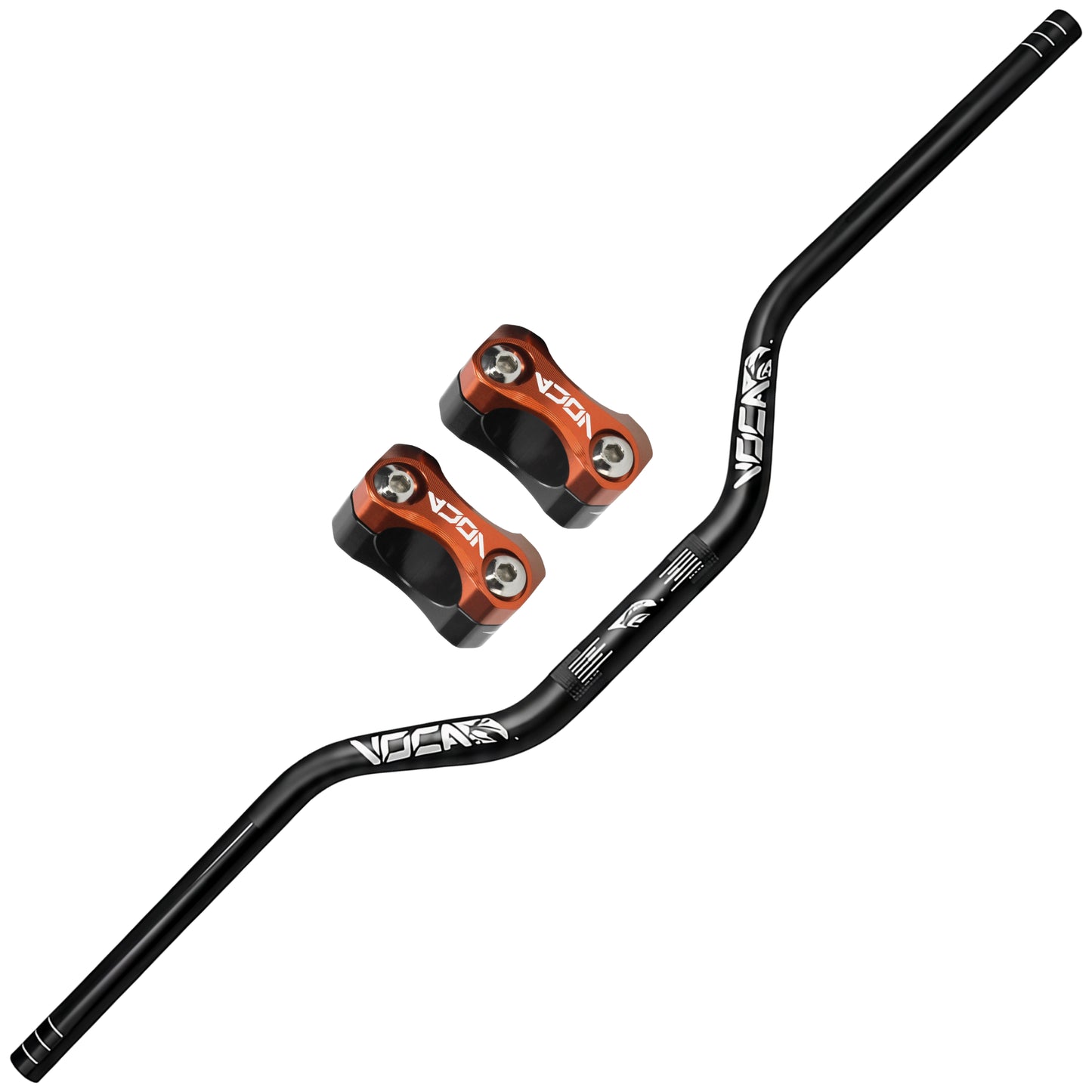 Handlebar kit HB28 and VOCA Racing CNC triple clamps