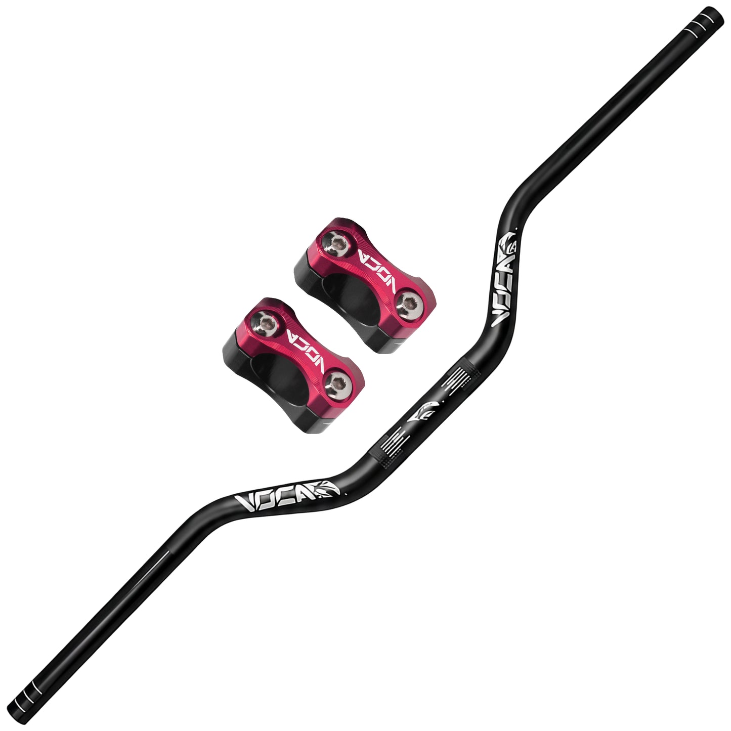 Handlebar kit HB28 and VOCA Racing CNC triple clamps
