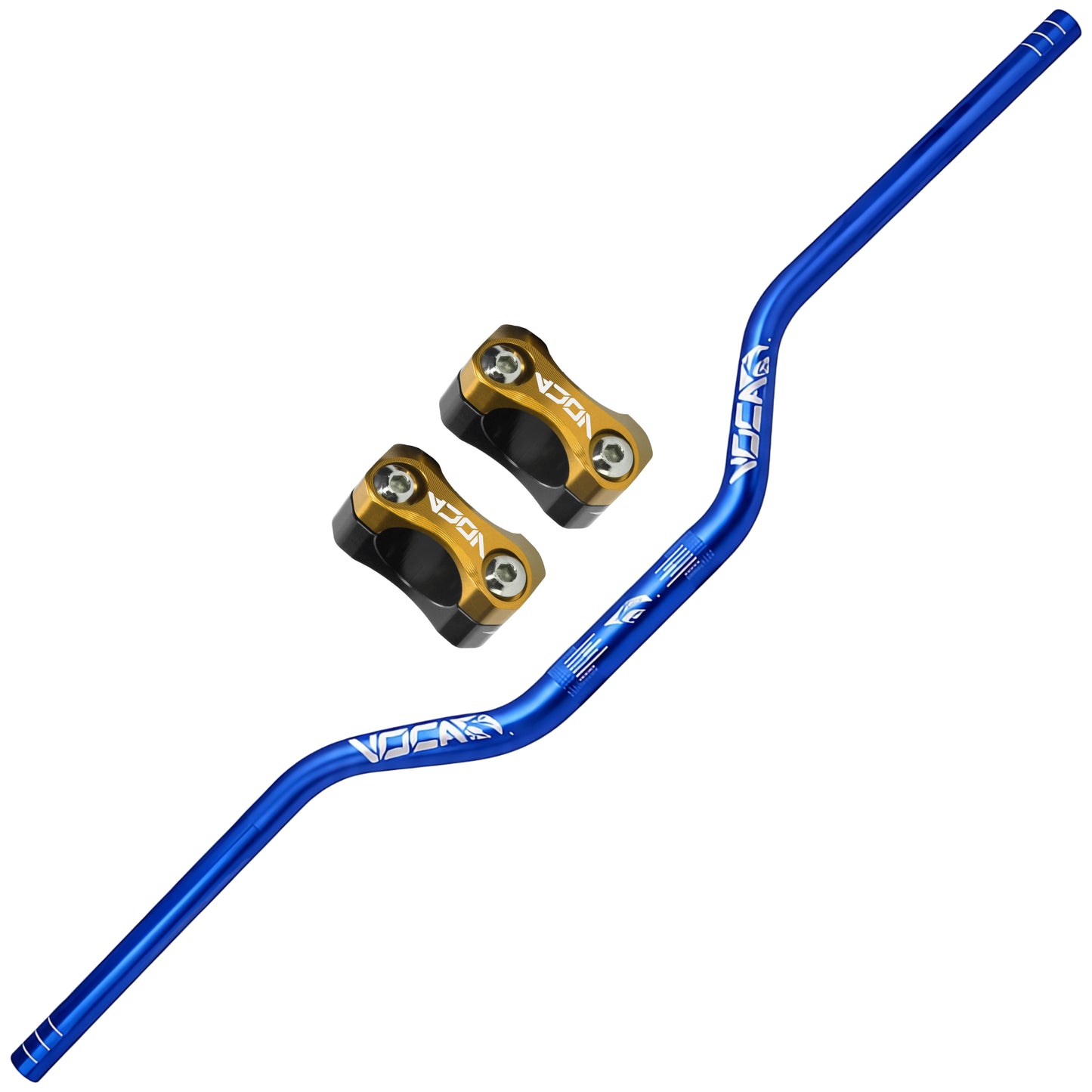 Handlebar kit HB28 and VOCA Racing CNC triple clamps