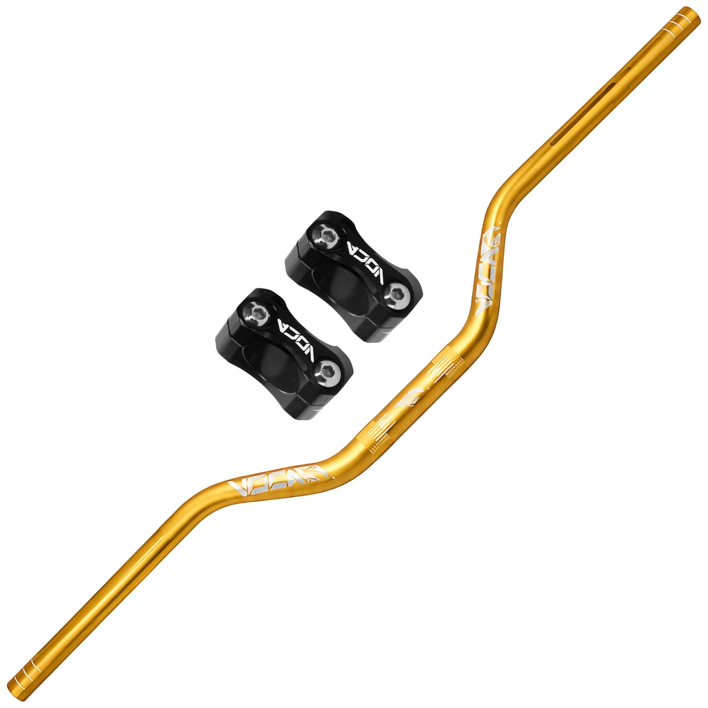 Handlebar kit HB28 and VOCA Racing CNC triple clamps