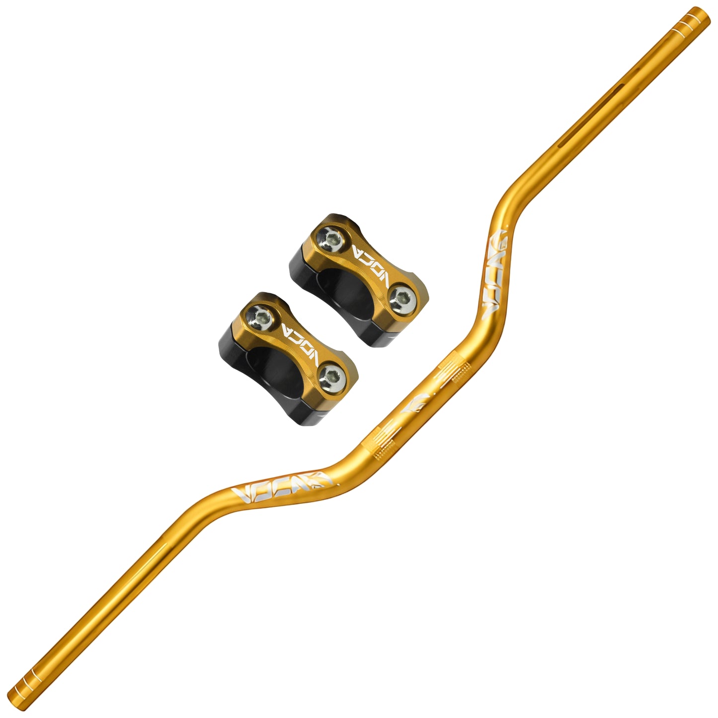 Handlebar kit HB28 and VOCA Racing CNC triple clamps