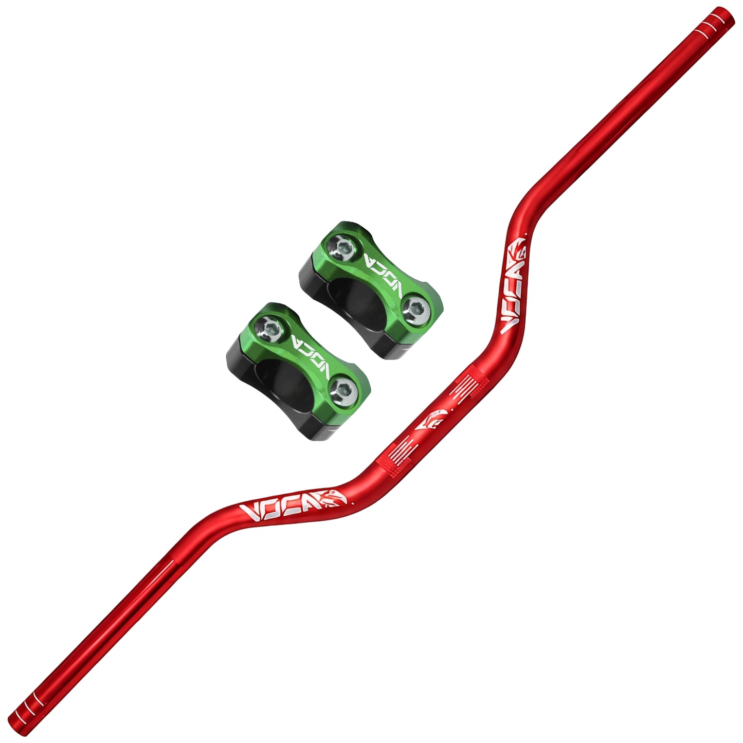 Handlebar kit HB28 and VOCA Racing CNC triple clamps