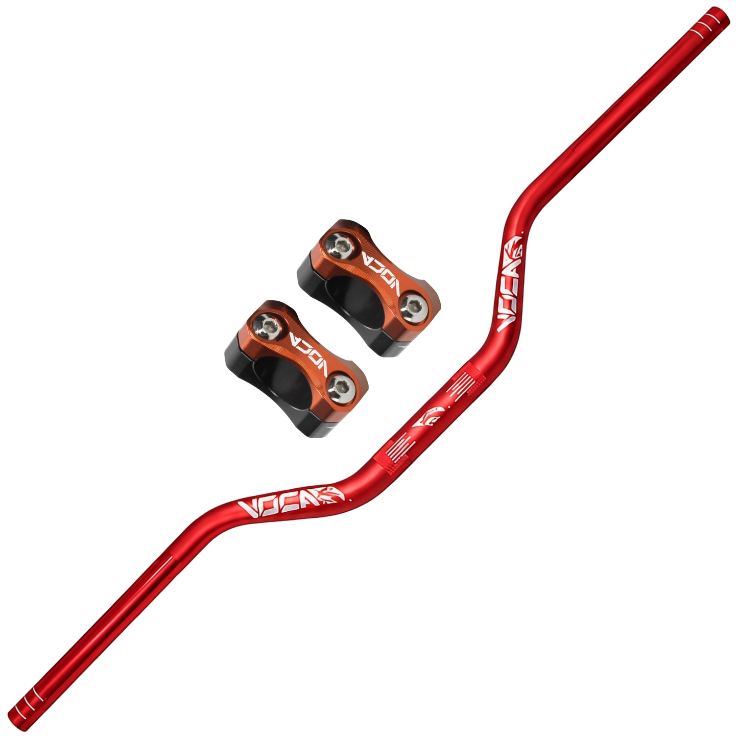 Handlebar kit HB28 and VOCA Racing CNC triple clamps