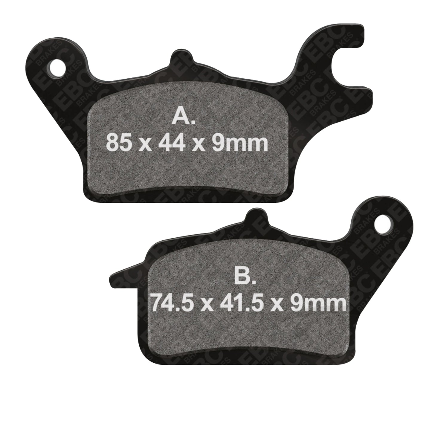 plaquettes de frein Yamaha MWS 155 A Tricity EBC - Organiques