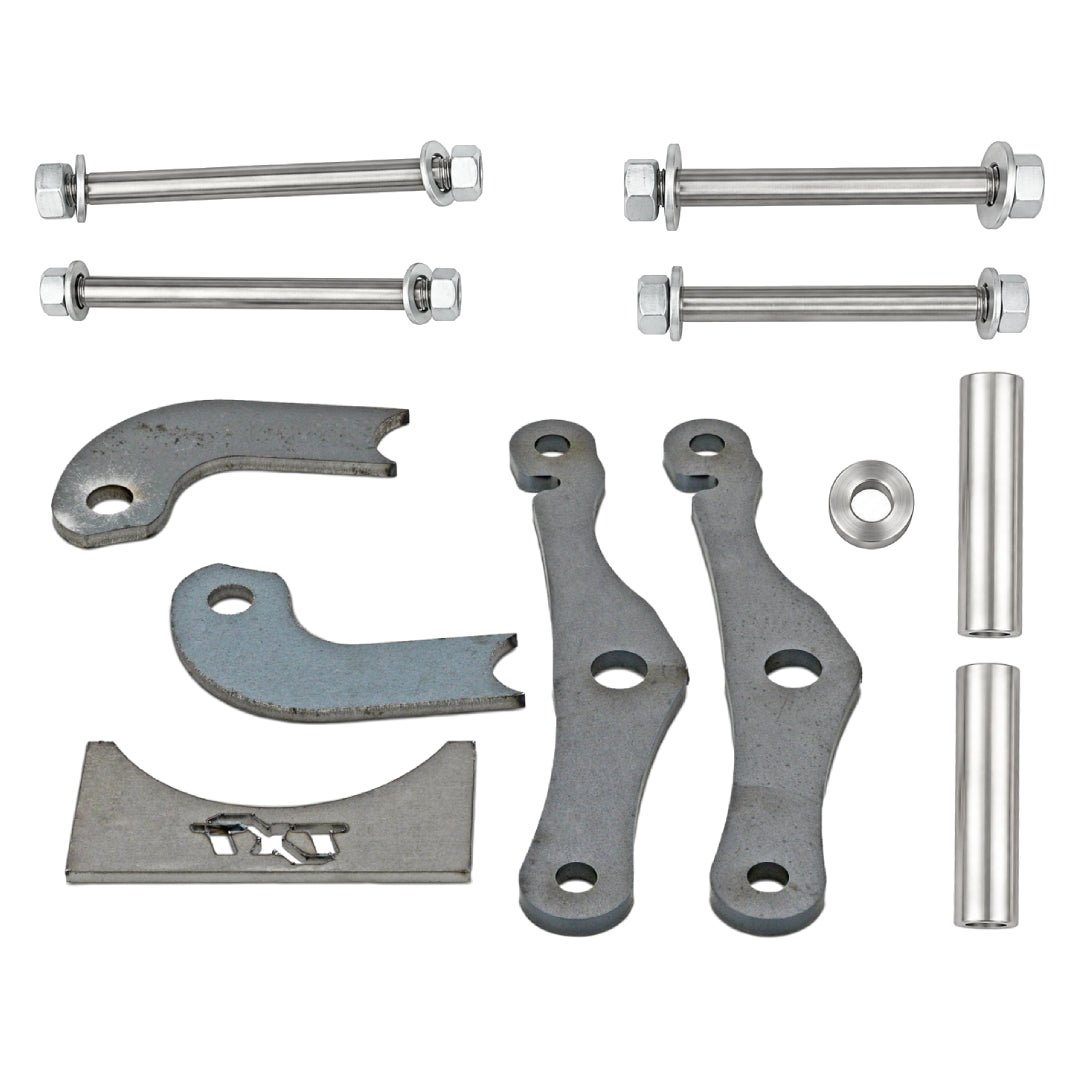 Kit de adaptación del motor Derbi en chasis Rieju MRT TXT Exhaust