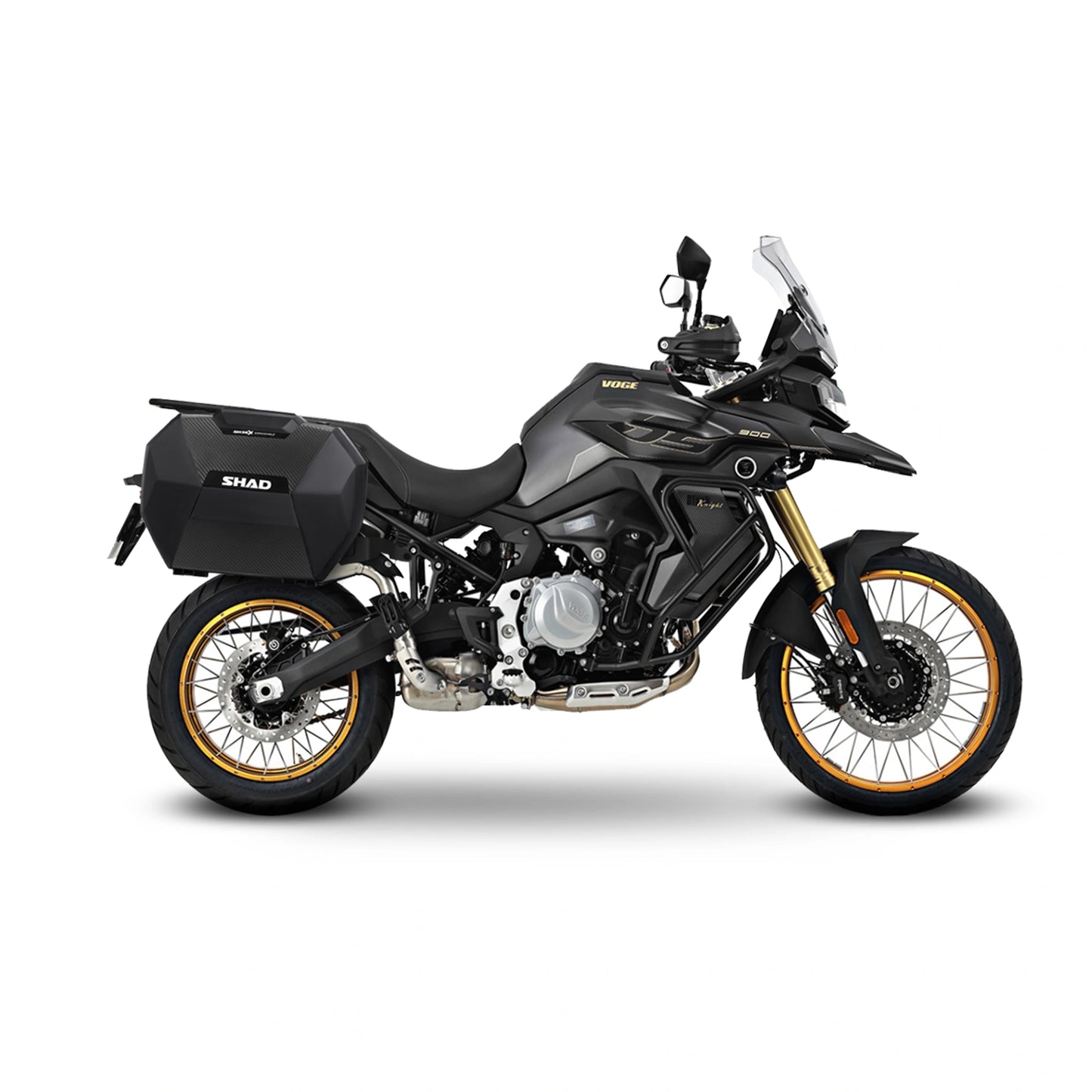 Fixações laterais 3P Shad Voge 900 DSX / BLACK KNIGHT 24-26
