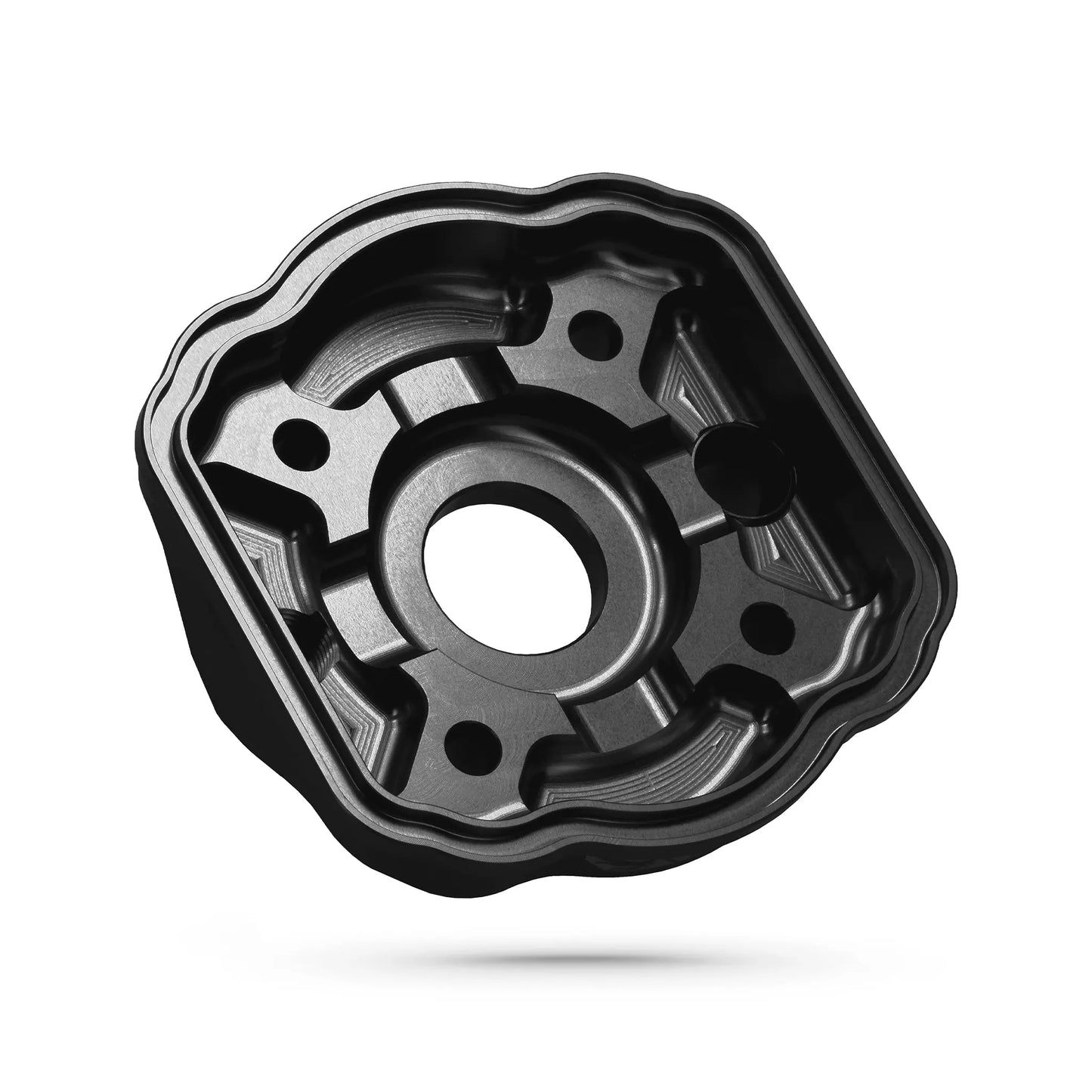 VOCA modular Cylinder Head Race Head 50mm Derbi Euro 3/4 - Black