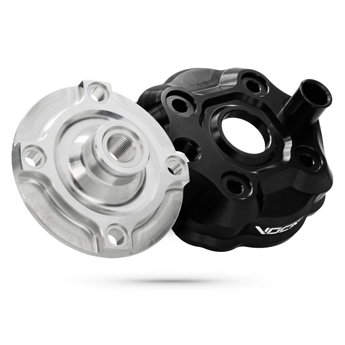 VOCA modular Cylinder Head Race Head 50mm Derbi Euro 3/4 - Black