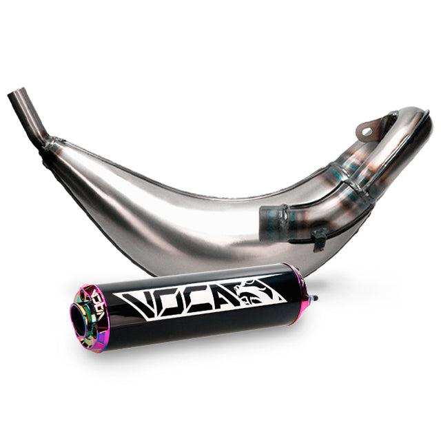 échappement Rieju MRT50 VOCA Cross (CE) - silencieux bleu