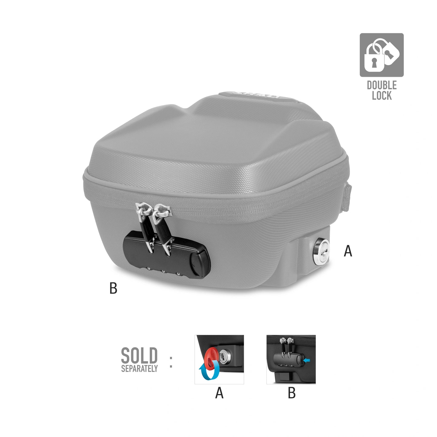 Saco de depósito Shad Click System E03C