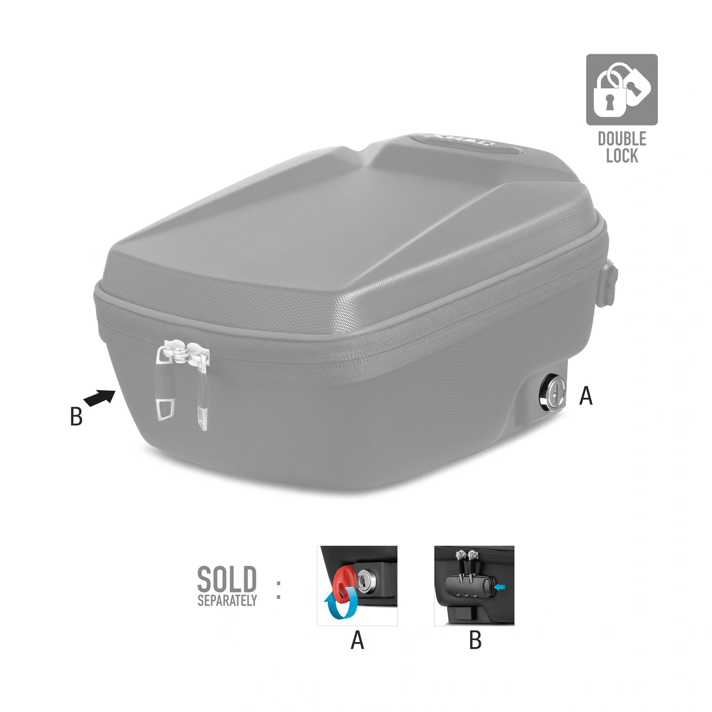 Saco de depósito Shad Click System E09C