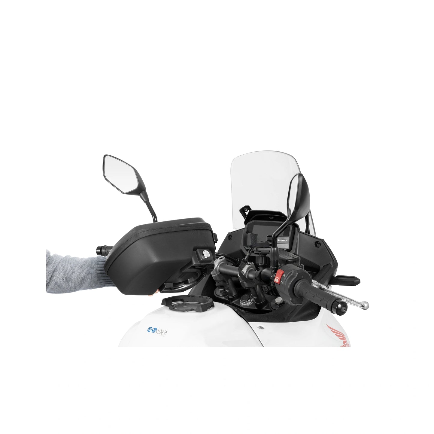 Fixação da bolsa de depósito Click system Shad Ducati 1098 / 1198 07-12