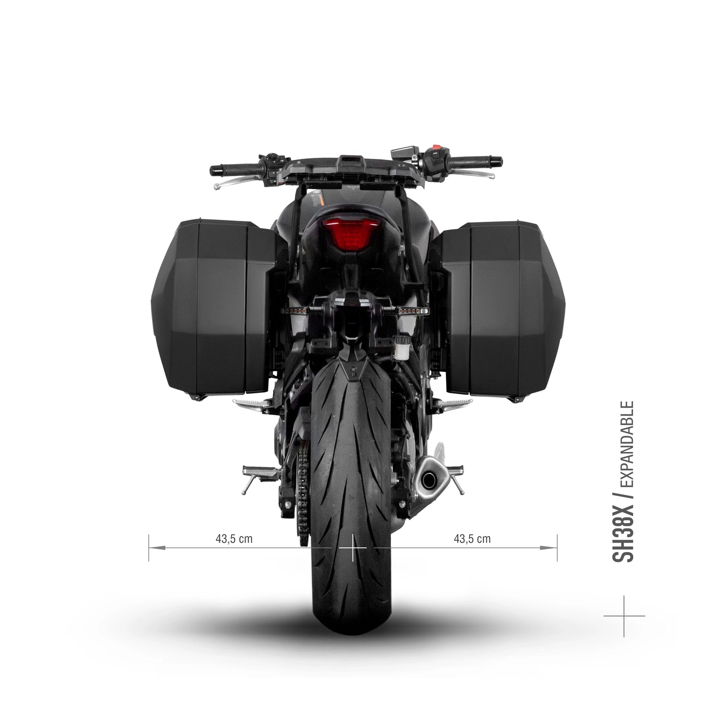 Fixações laterais 3P Shad Yamaha MT07 25-26