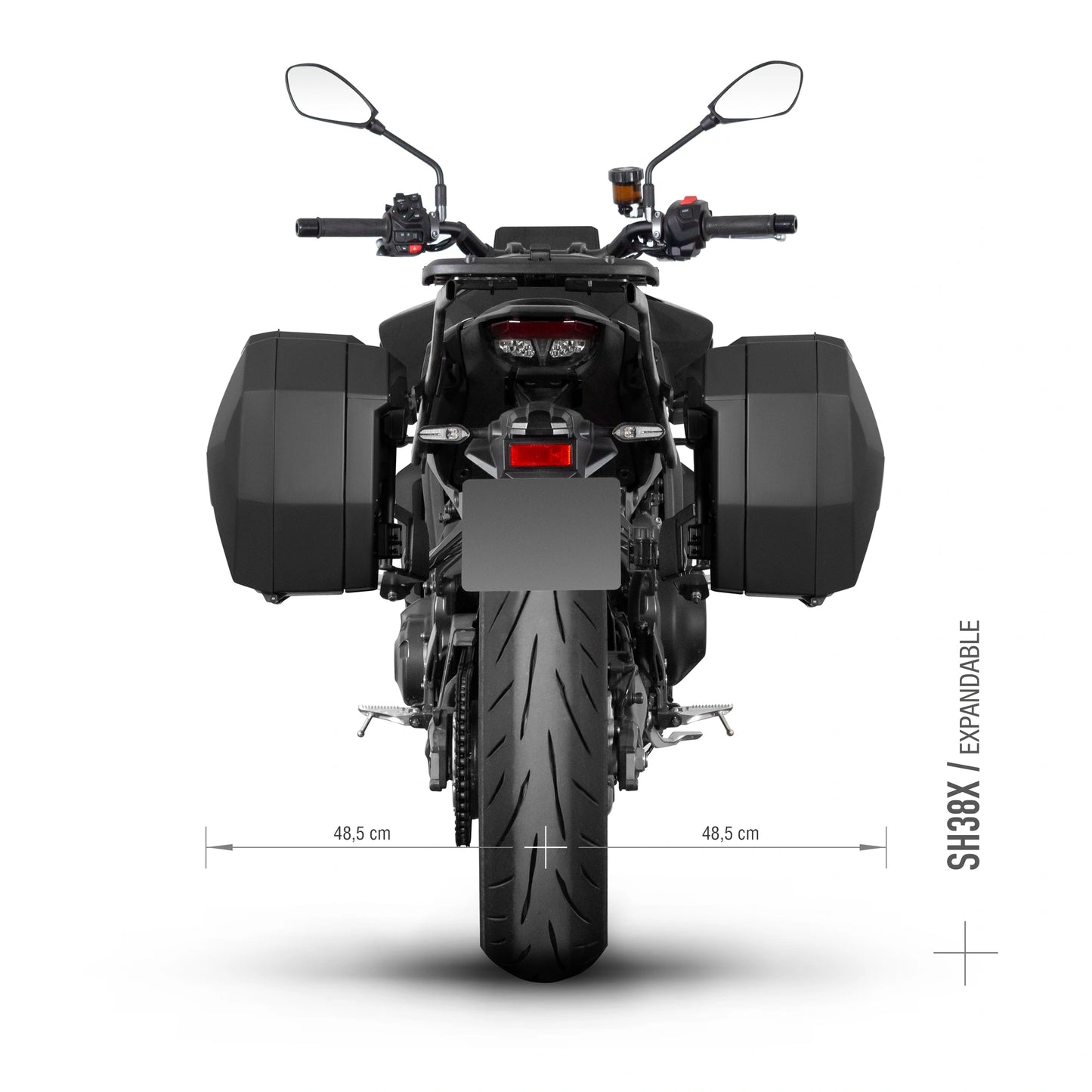 Fixações laterais 3P Shad Yamaha MT09 24-26