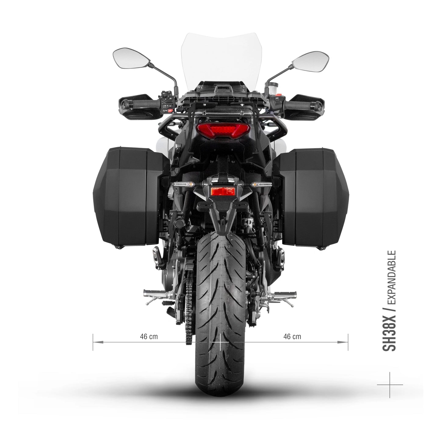 Fixações laterais 3P Shad Yamaha TRACER 9 25-26