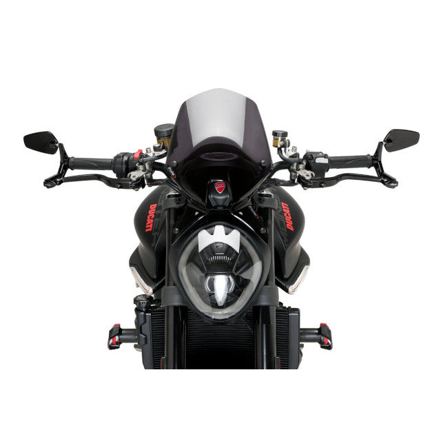 Protetor regulável de manete com espelho retrovisor Puig