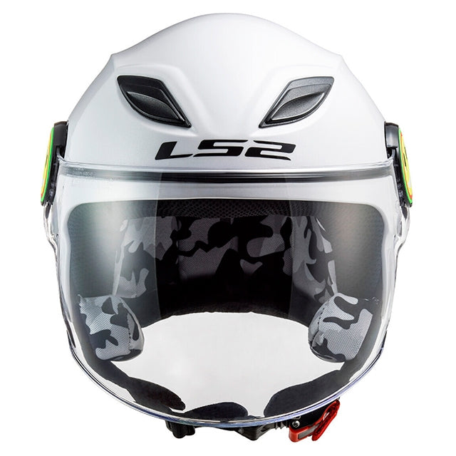 Casco Jet Infantil LS2 OF602 Funny - blanco
