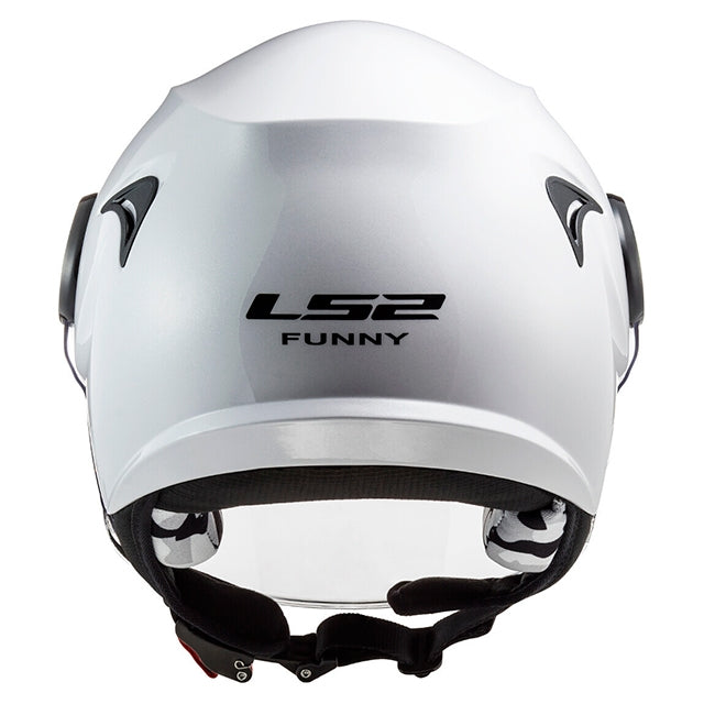 Casco Jet Infantil LS2 OF602 Funny - blanco