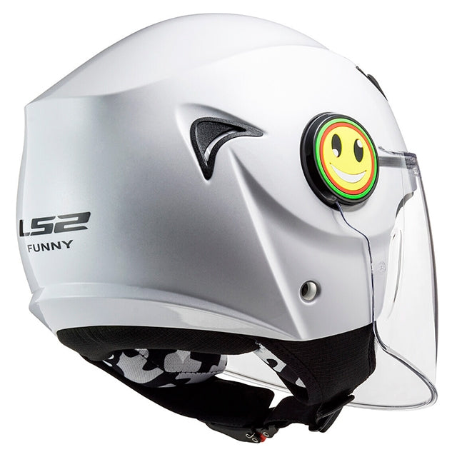 Casco Jet Infantil LS2 OF602 Funny - blanco