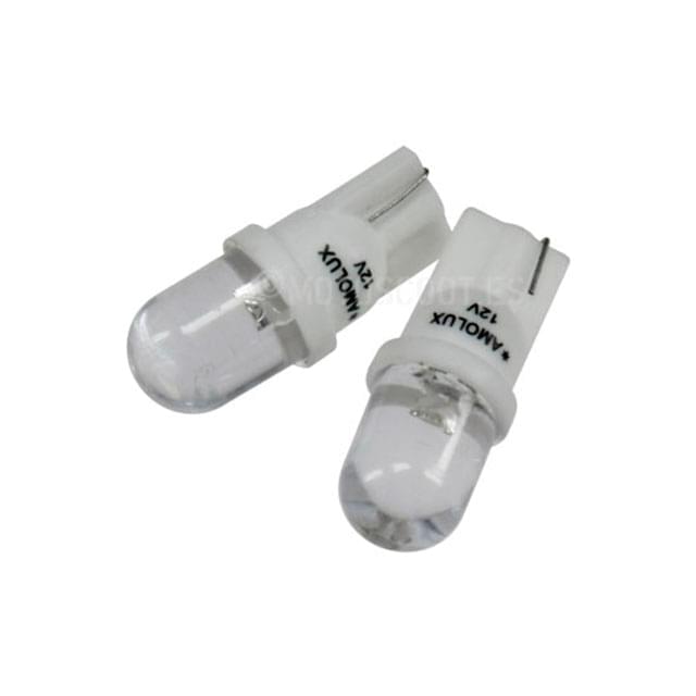 Juego bombillas de posición Amolux LED T10 - elige color: