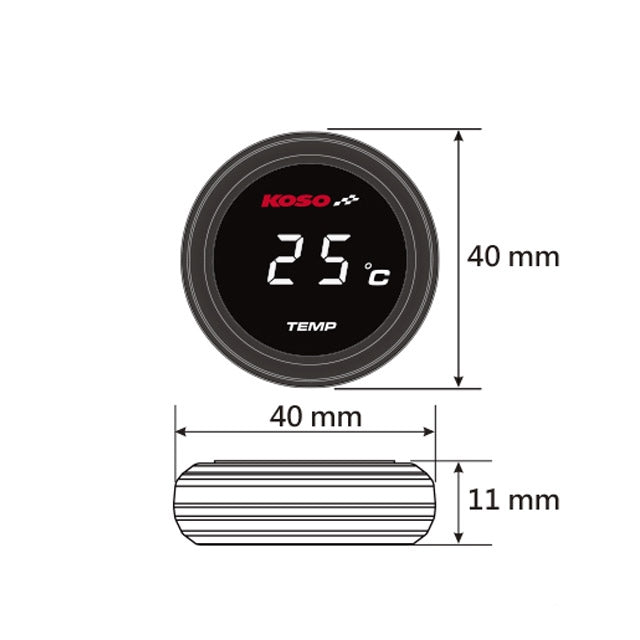 i-GEAR Koso Temperature meter
