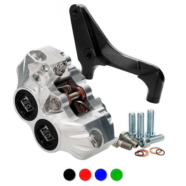 Braking kit rear New Era caliper with Malossi C One bracket - Aerox/Nitro Ottopuntouno