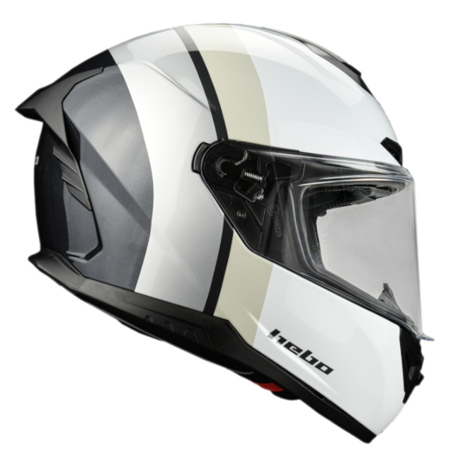 Capacete integral Hebo Rush - branco