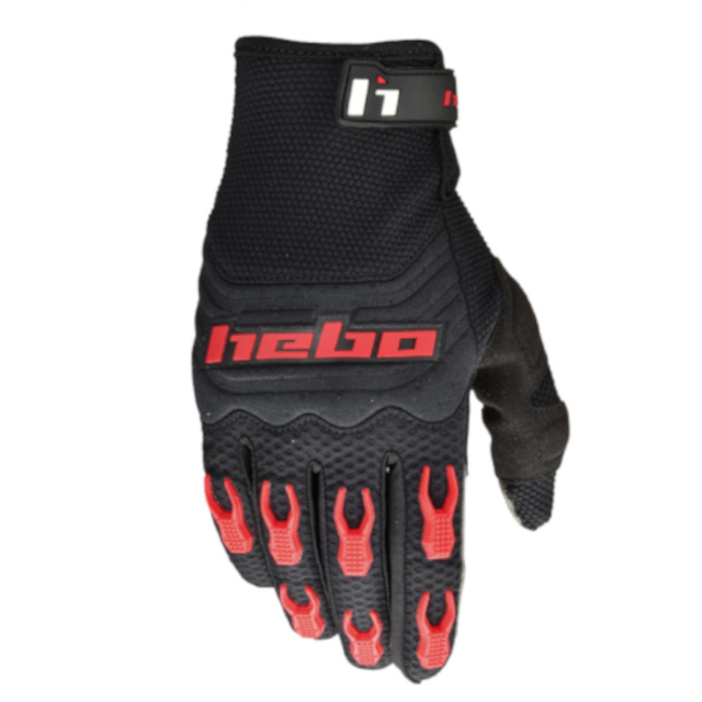 Guantes enduro Hebo Baggy II - rojo