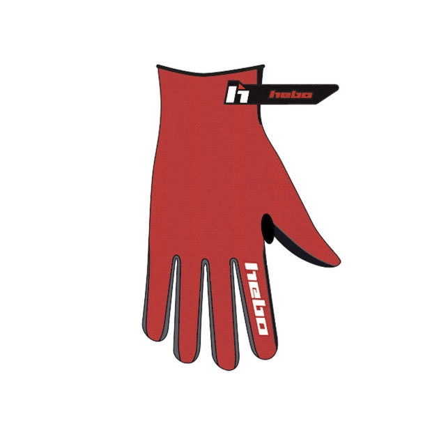 Guantes Trial infantil Hebo Team - rojo